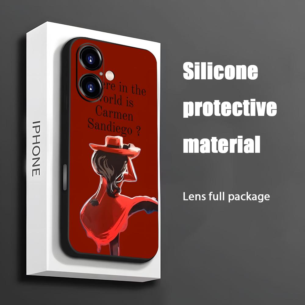 Phone Cases Xr - Hot Carmen Sandiego Cartoon Phone Case