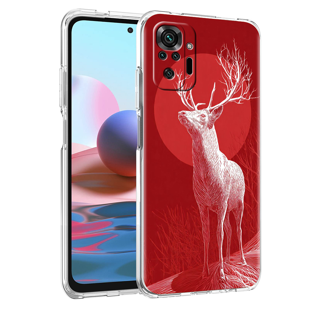 Phone Cases Red Deer - Transparent Phone Case for Redmi 14C