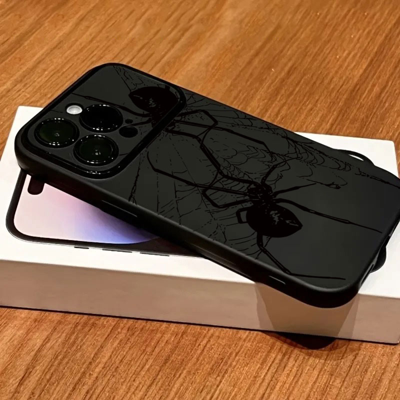 Phone Cases Xr - Cool Black Spider Pattern Phone Case