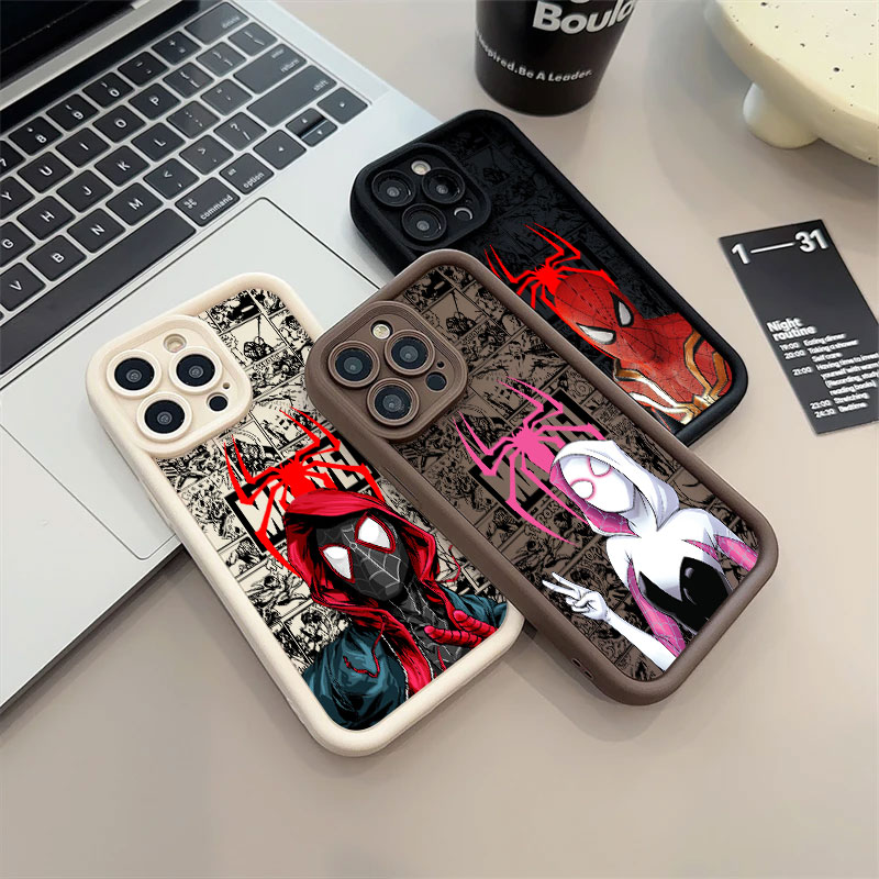 Spiderman Miles Morales Gwen M - đánh giá và giá Phone Cases Iphone 17