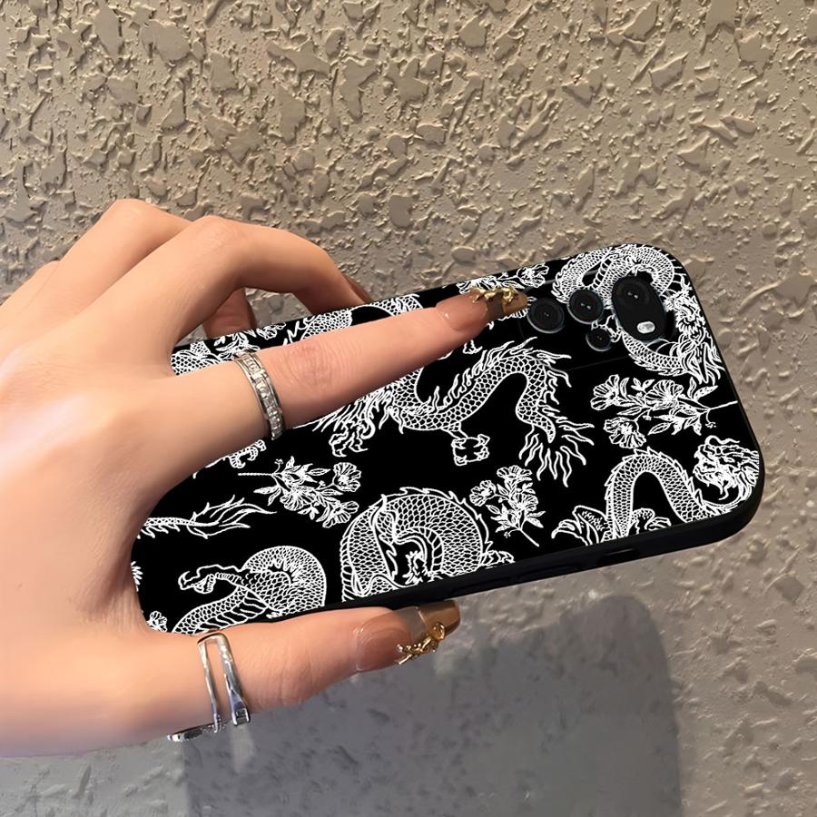 Cool Chinese Dragon Soft Back  - đánh giá và giá Phone Cases For Motorola