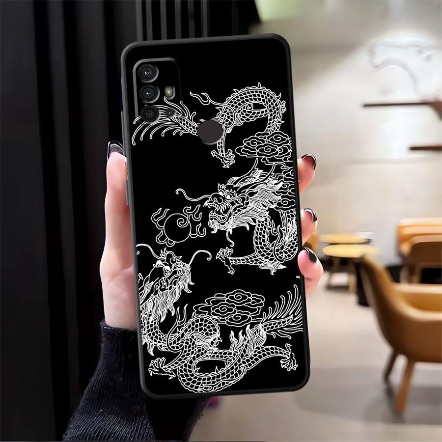 Cool Chinese Dragon Soft Back  - đánh giá và giá Phone Cases For Motorola