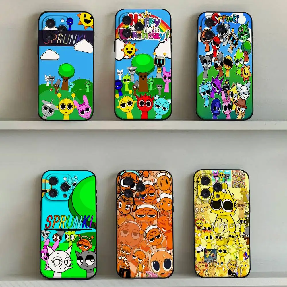 Funny Cartoon Sprunki Phone Ca - đánh giá và giá Phone Cases Quirky