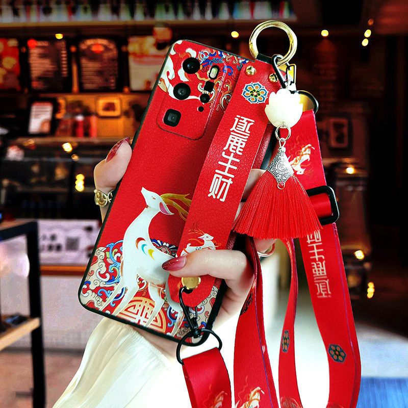 Cartoon Spotted Deer Red Purpl - đánh giá và giá Phone Cases Red Deer