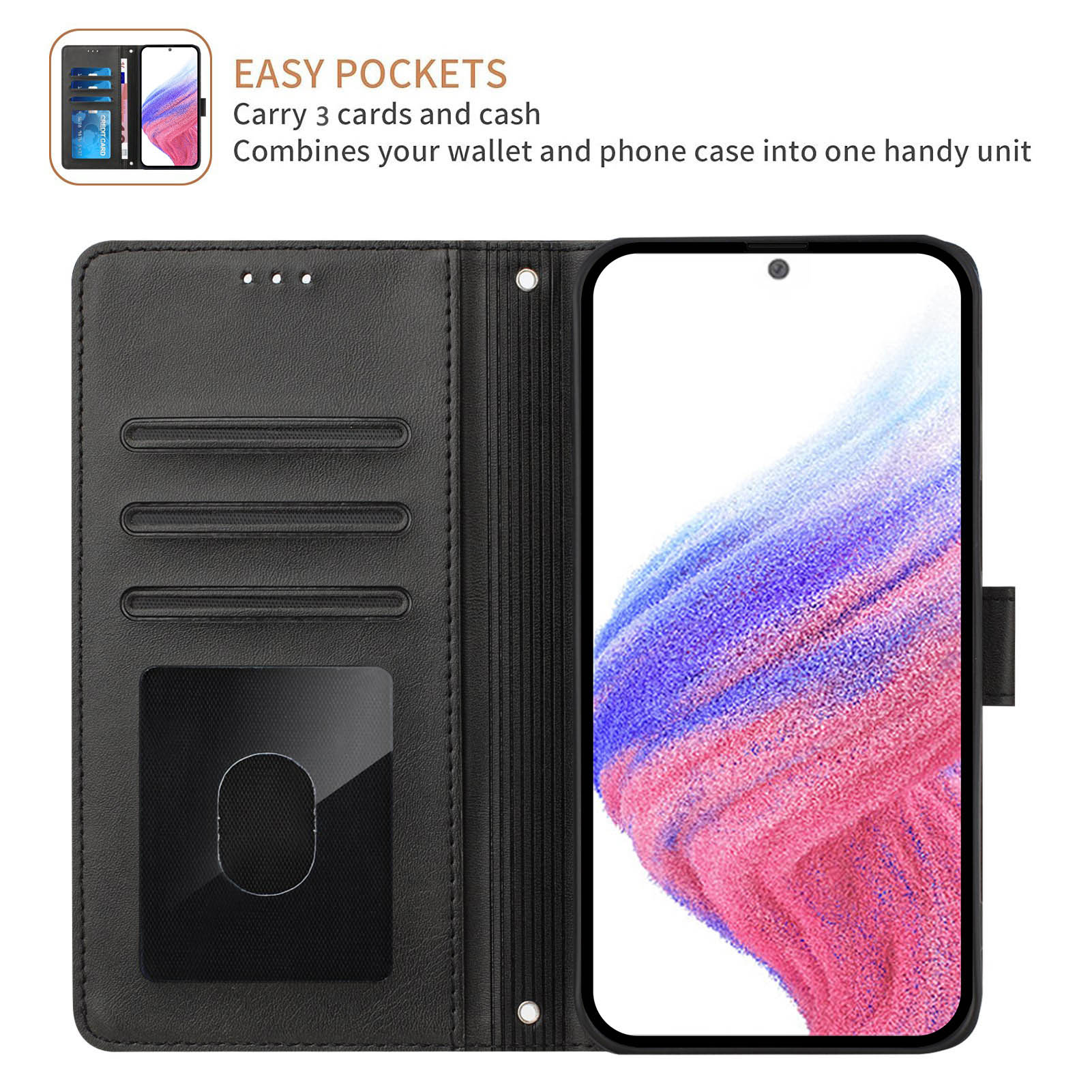 Flip Wallet Leather Case For S - đánh giá và giá Phone Cases With Wallet On Back