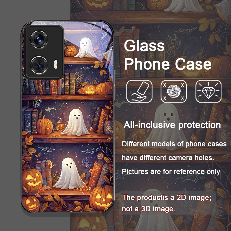 Halloween Pumpkin Ghost Booksh - đánh giá và giá Phone Cases For Motorola