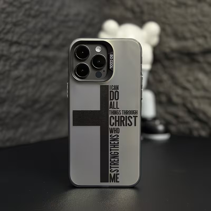 Anti Fingerprint Cross Bible P - đánh giá và giá Phone Cases Iphone 17