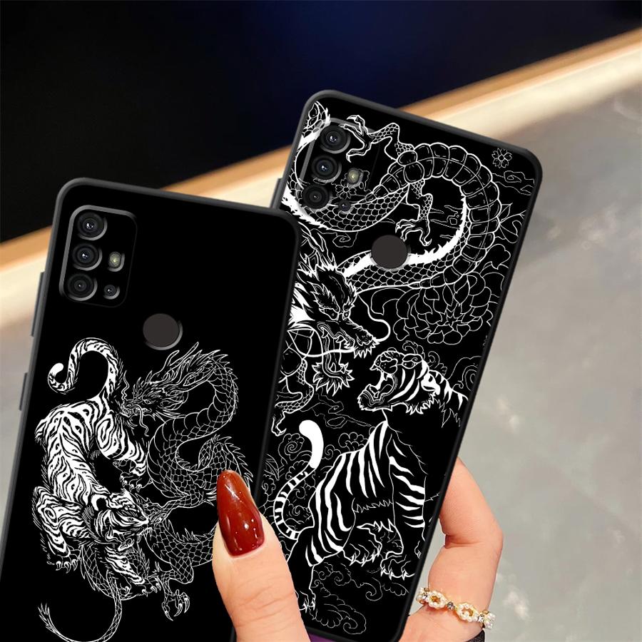 Dragon Tiger Sketch Case for M - đánh giá và giá Phone Cases For Motorola