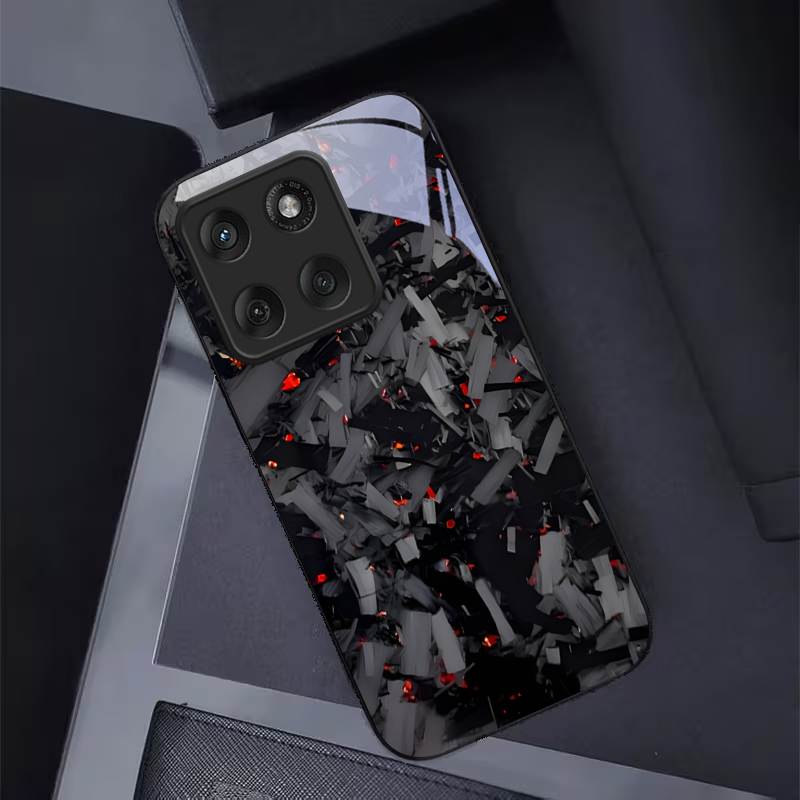 Dark Fragmented Embers Black G - đánh giá và giá Phone Cases For Motorola