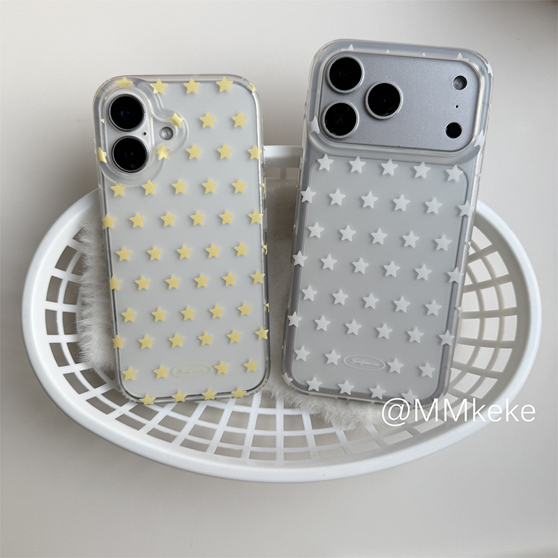 Korean Ins Yellow & White Star - đánh giá và giá Phone Cases Yellow