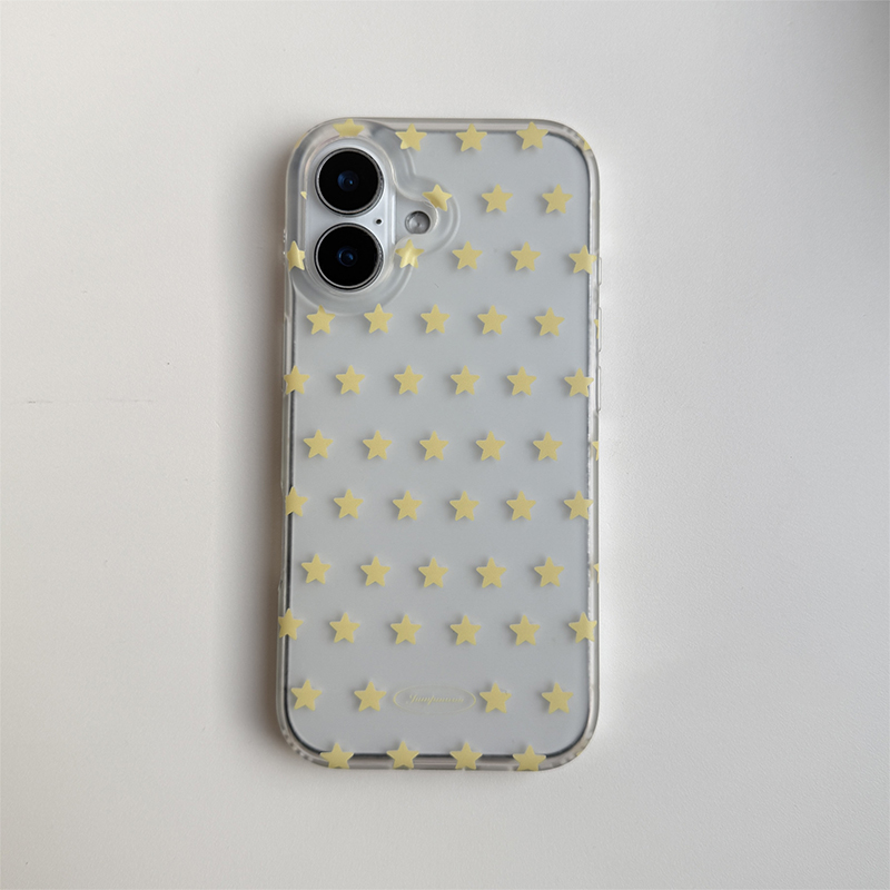 Korean Ins Yellow & White Star - đánh giá và giá Phone Cases Yellow