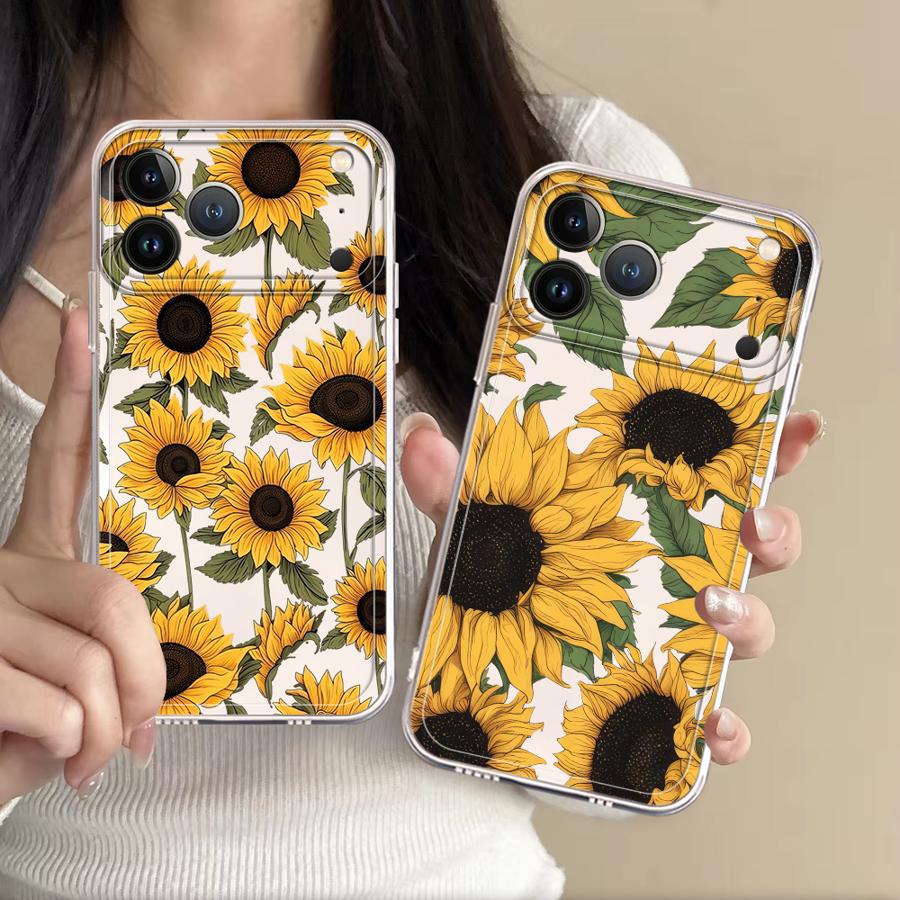 Cute Sunflower Pattern Case fo - đánh giá và giá Phone Cases Xr