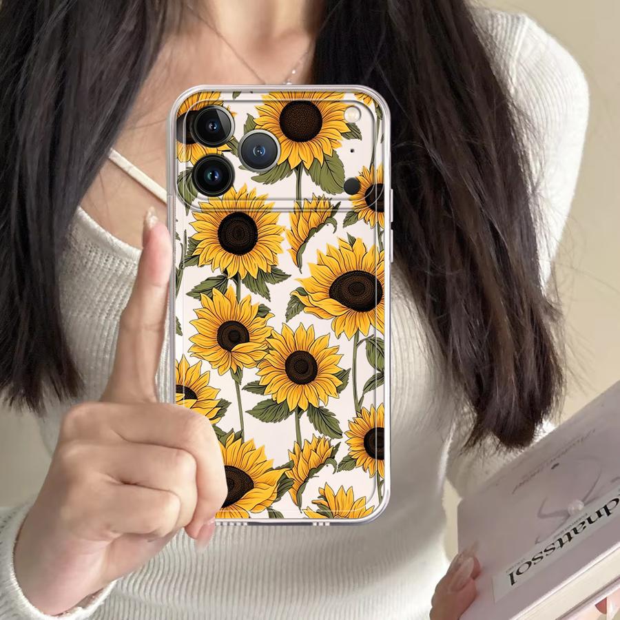 Cute Sunflower Pattern Case fo - đánh giá và giá Phone Cases Xr