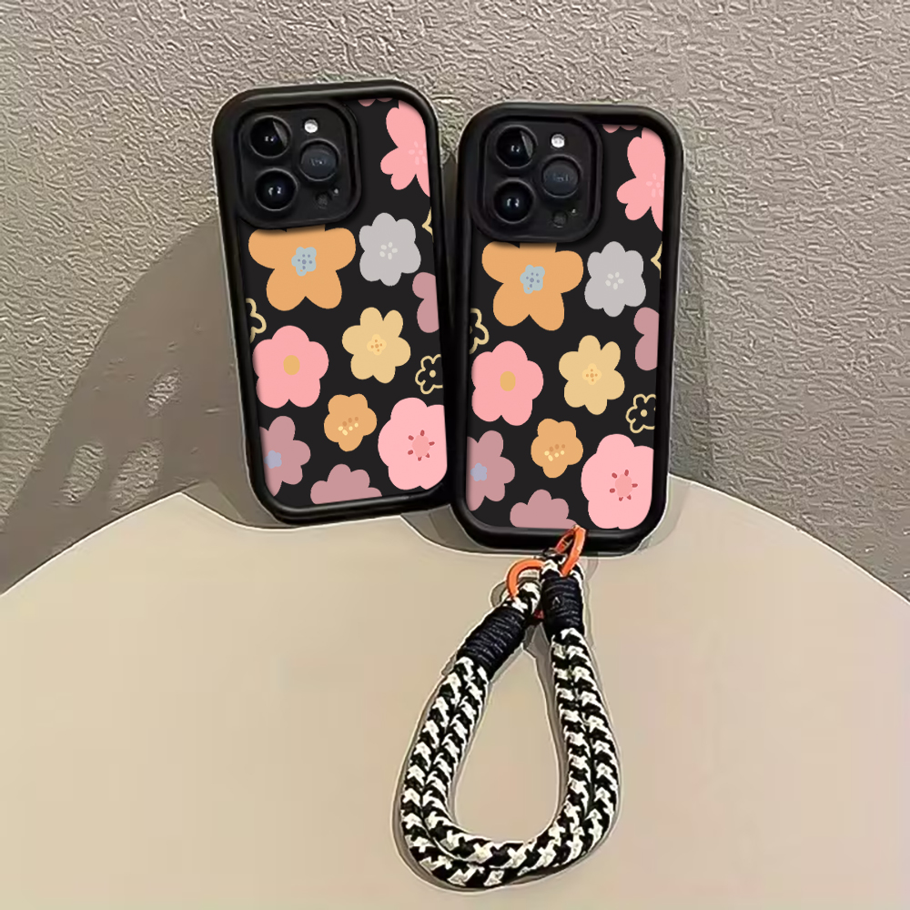 Macaron Flowers Strap Rope Pho - đánh giá và giá Phone Cases With Straps