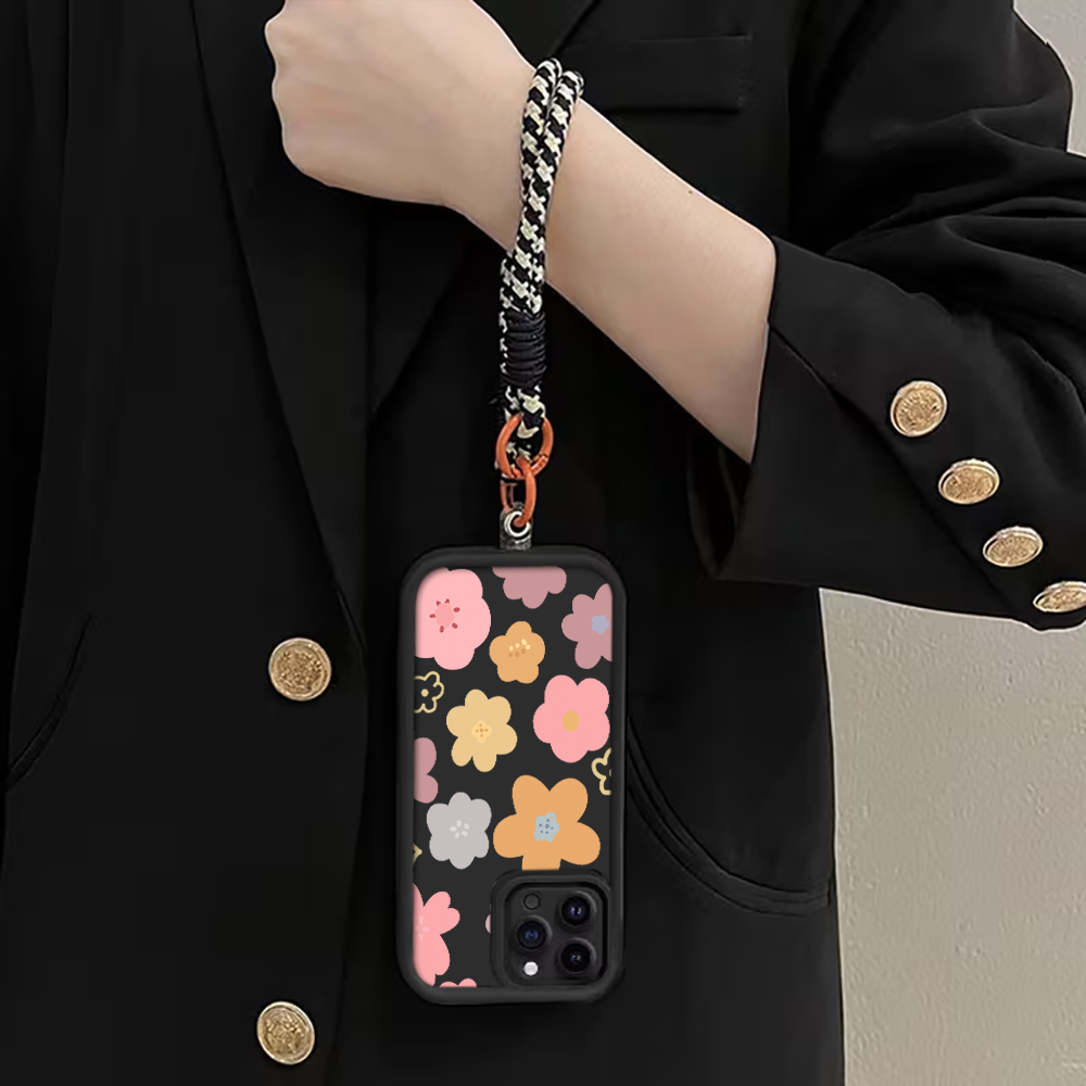 Macaron Flowers Strap Rope Pho - đánh giá và giá Phone Cases With Straps