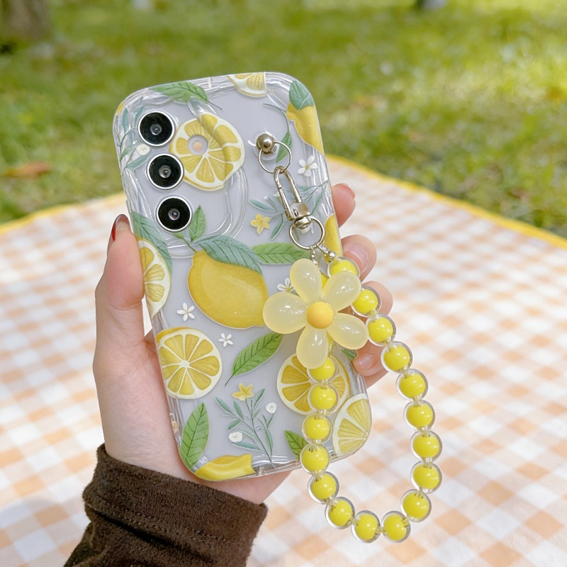 Yellow Lemon Flower Lanyard Ph - đánh giá và giá Phone Cases Yellow