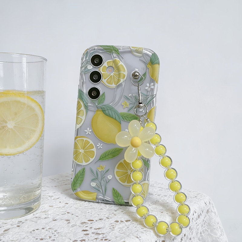 Yellow Lemon Flower Lanyard Ph - đánh giá và giá Phone Cases Yellow