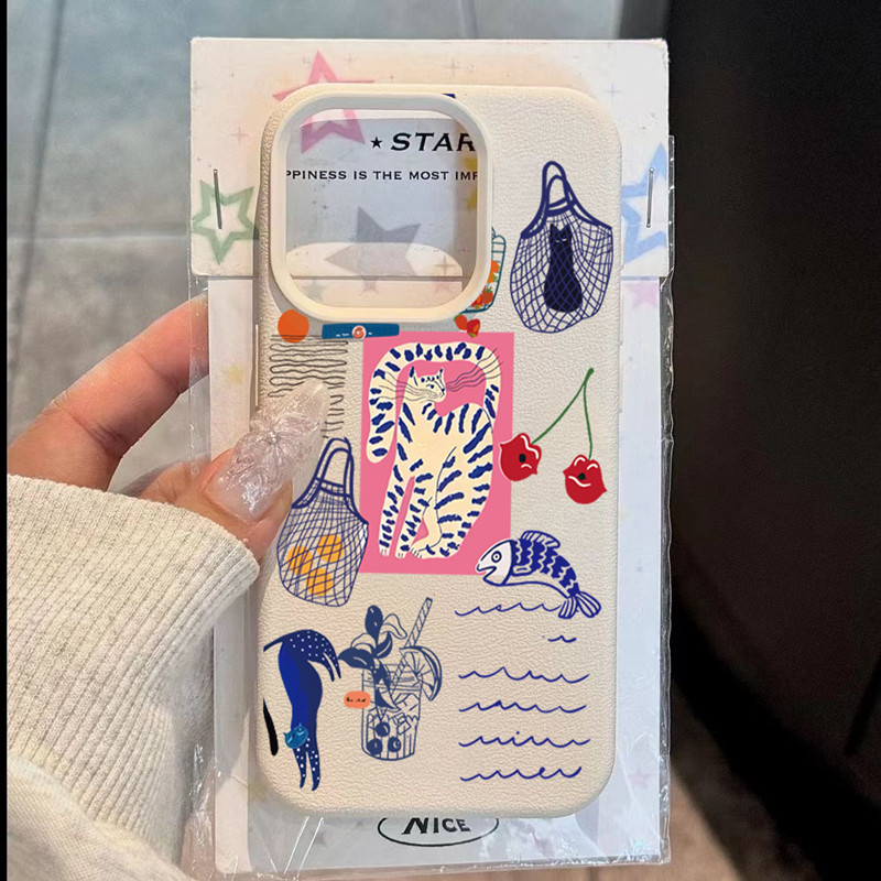 Cute Cherry Cat Print Phone Ca - đánh giá và giá Phone Cases Xr