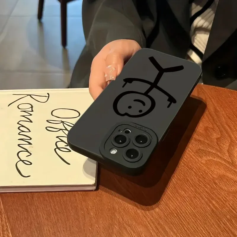 Cute Cartoon Matchman Matte Si - đánh giá và giá Phone Cases Xr