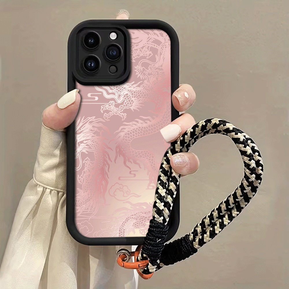 Pale White Dragon Pattern Stra - đánh giá và giá Phone Cases With Straps