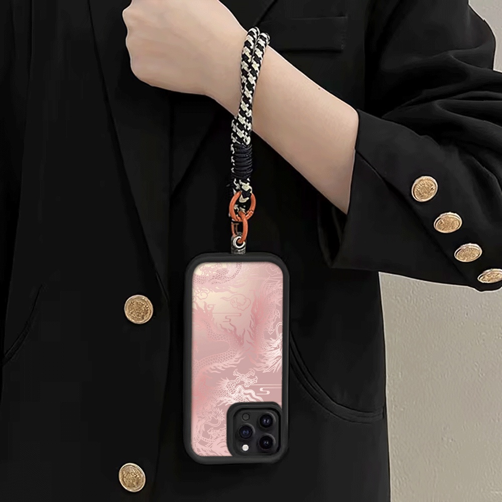 Pale White Dragon Pattern Stra - đánh giá và giá Phone Cases With Straps
