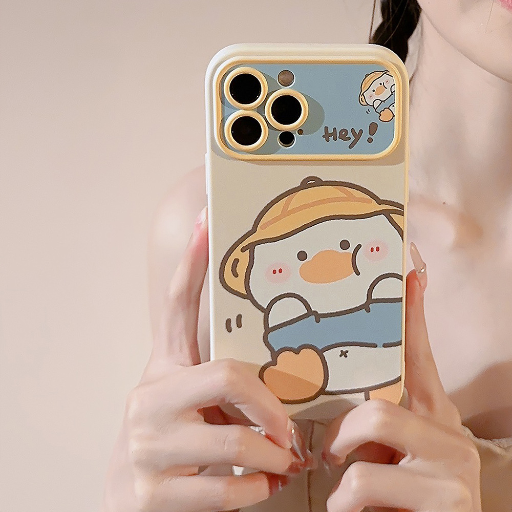 Korean Cartoon Yellow Duck Pho - đánh giá và giá Phone Cases Yellow