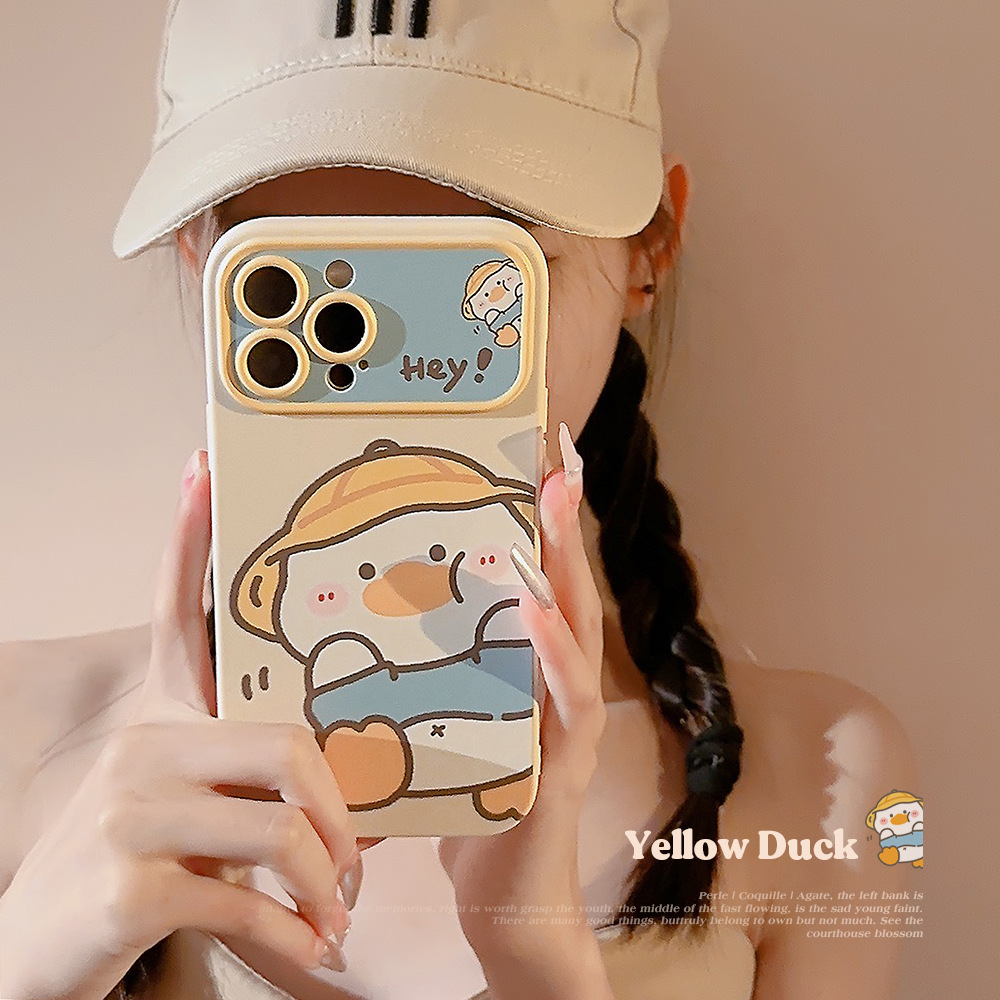 Korean Cartoon Yellow Duck Pho - đánh giá và giá Phone Cases Yellow