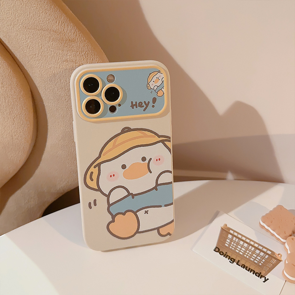 Korean Cartoon Yellow Duck Pho - đánh giá và giá Phone Cases Yellow