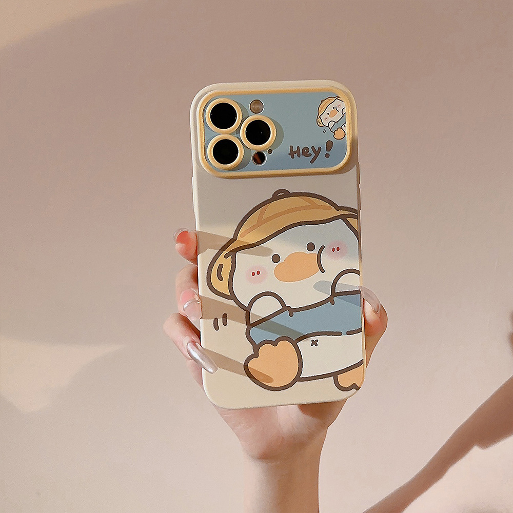 Korean Cartoon Yellow Duck Pho - đánh giá và giá Phone Cases Yellow