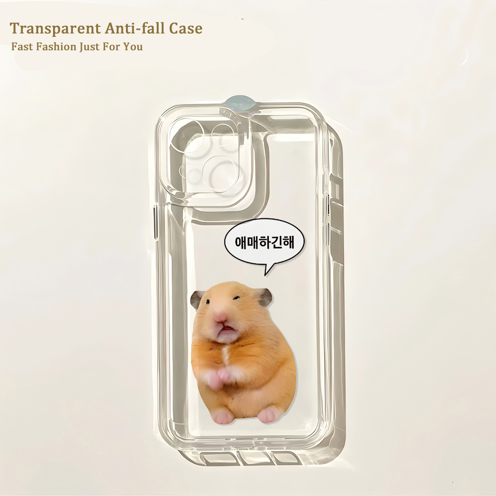 HOT Korean Ins Funny Hamster P - đánh giá và giá Phone Cases Quirky
