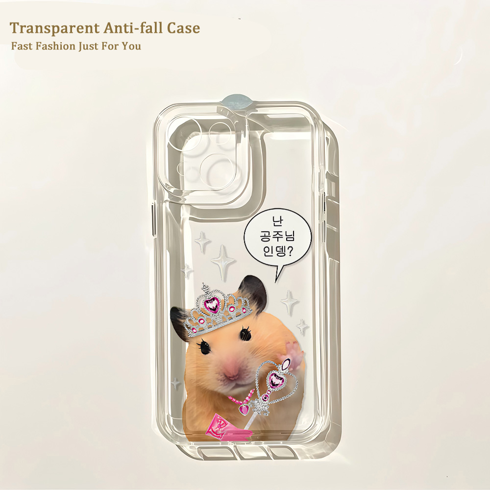 HOT Korean Ins Funny Hamster P - đánh giá và giá Phone Cases Quirky