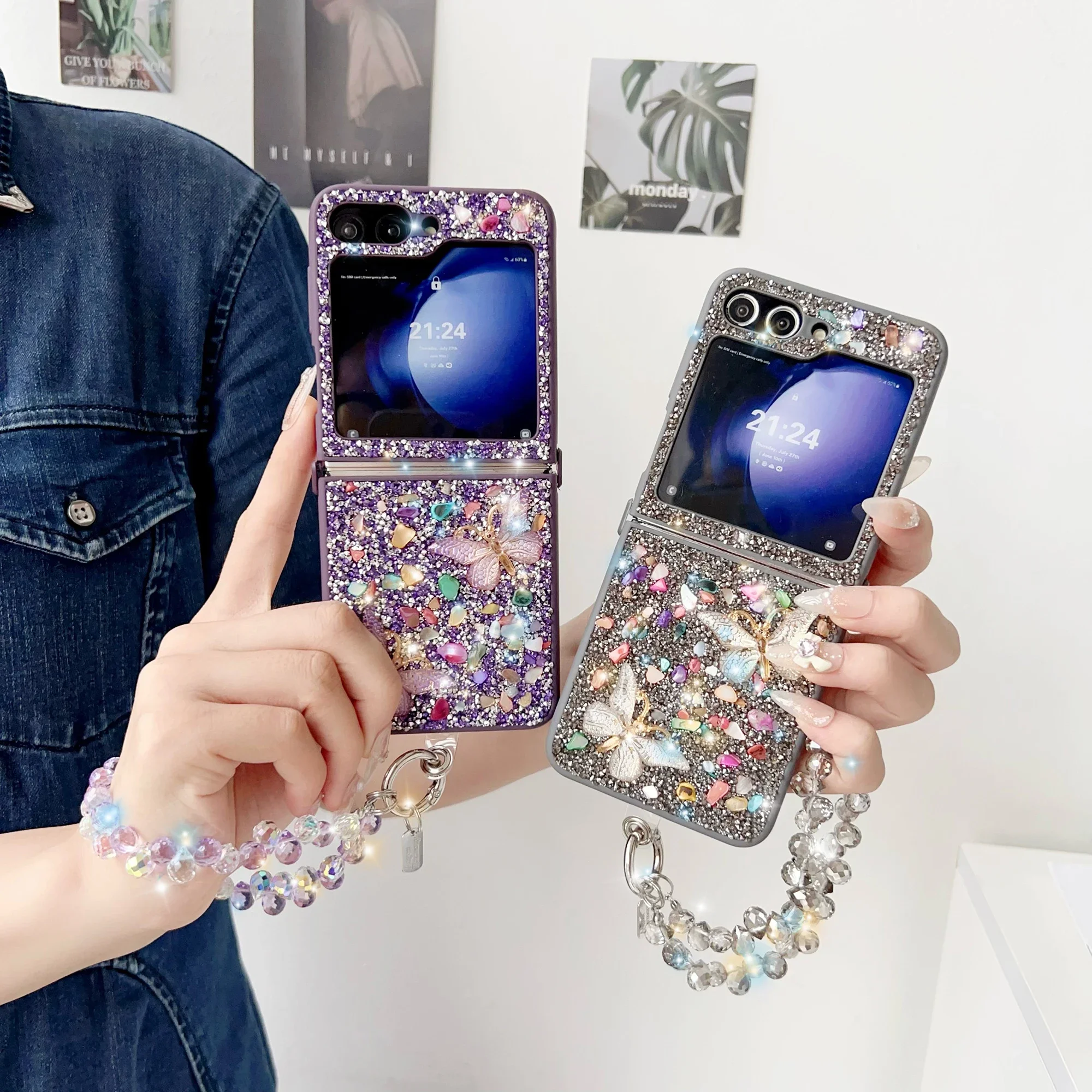 Luxury Glitter Phone Case For  - đánh giá và giá Phone Cases With Straps