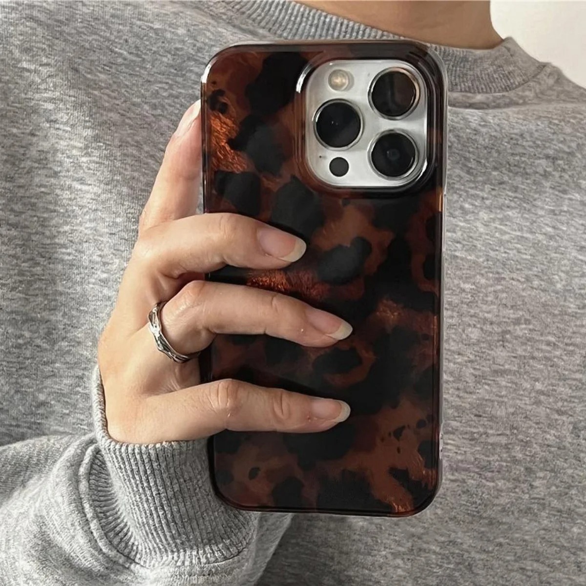 Retro Amber Texture Laser Phon - đánh giá và giá Phone Cases Iphone 17