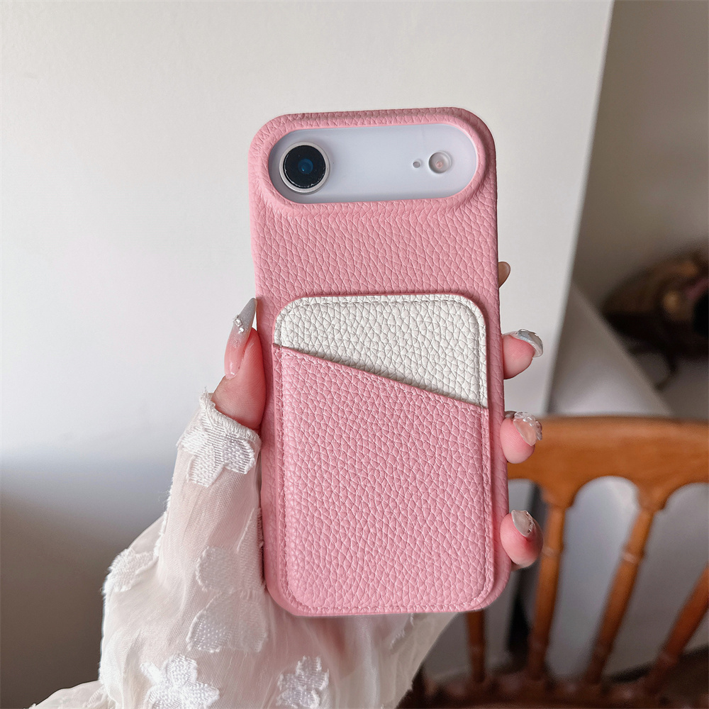 Luxury Color Collision Leather - đánh giá và giá Phone Cases With Wallet On Back
