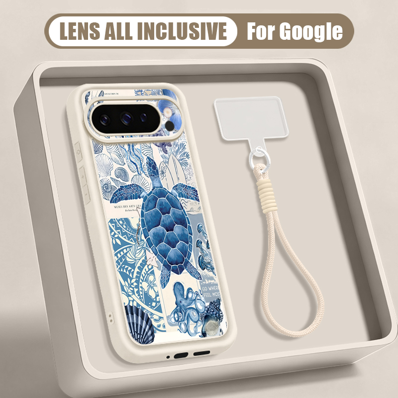 Sea Turtle Print Wrist Strap L - đánh giá và giá Phone Cases With Straps