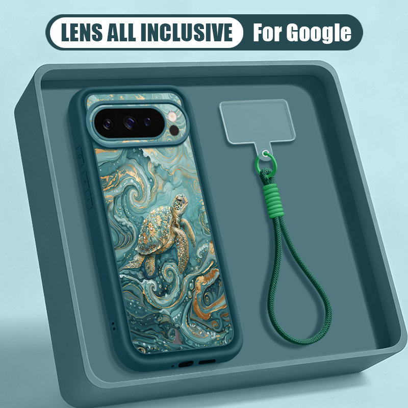 Sea Turtle Print Wrist Strap L - đánh giá và giá Phone Cases With Straps