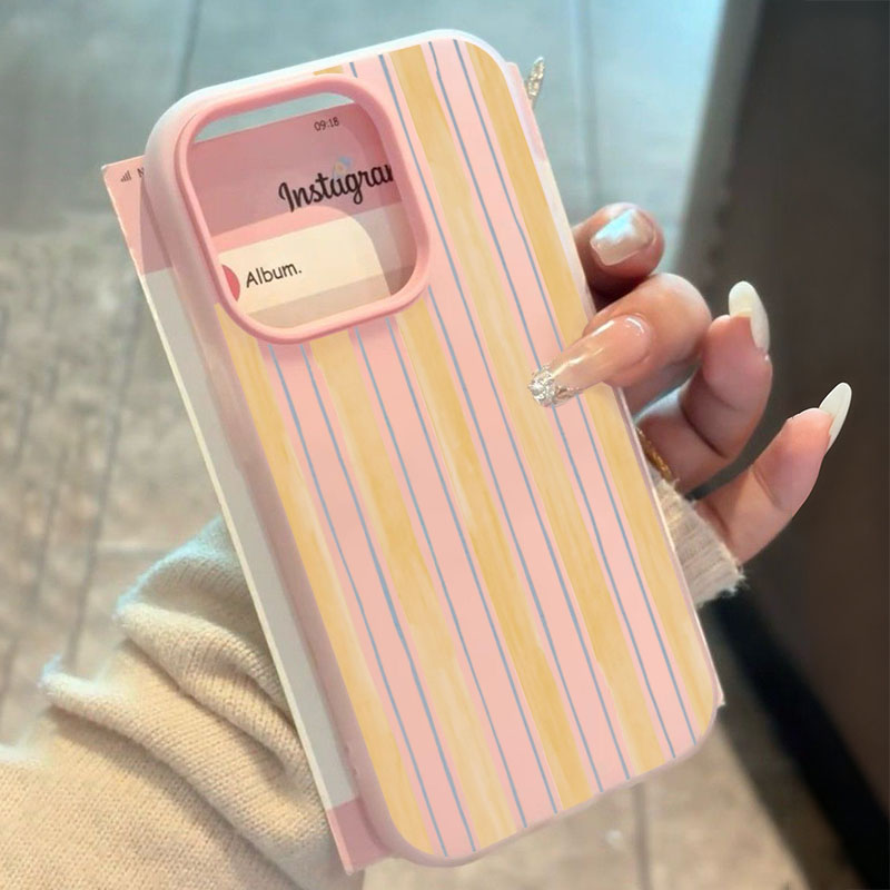 Stylish Yellow Striped Phone C - đánh giá và giá Phone Cases Yellow