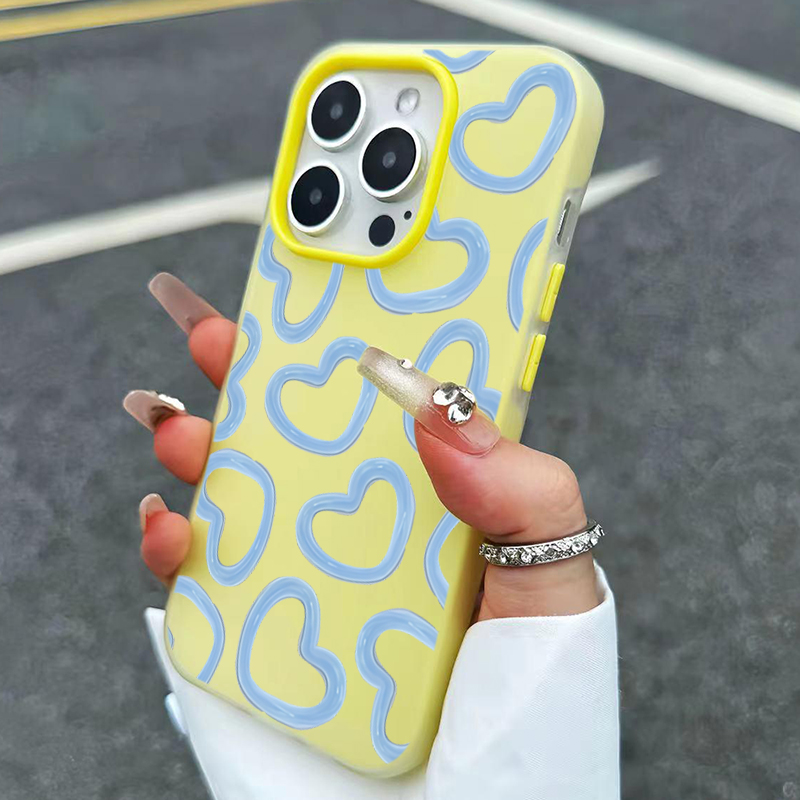Cute Oil Painting Love Heart P - đánh giá và giá Phone Cases Xr