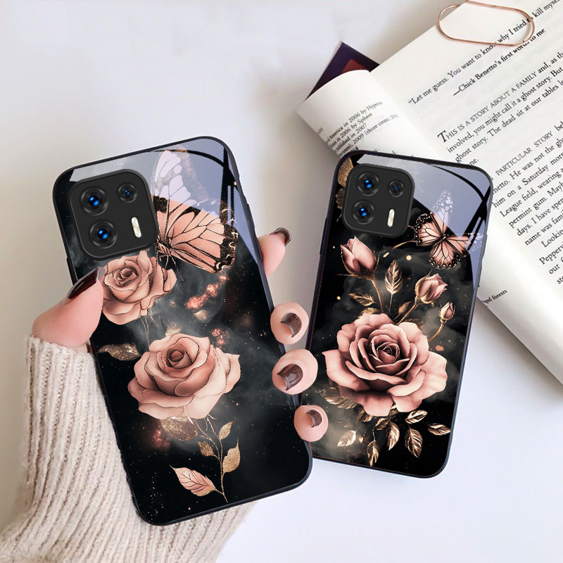 Butterfly Love Pink Rose For M - đánh giá và giá Phone Cases For Motorola