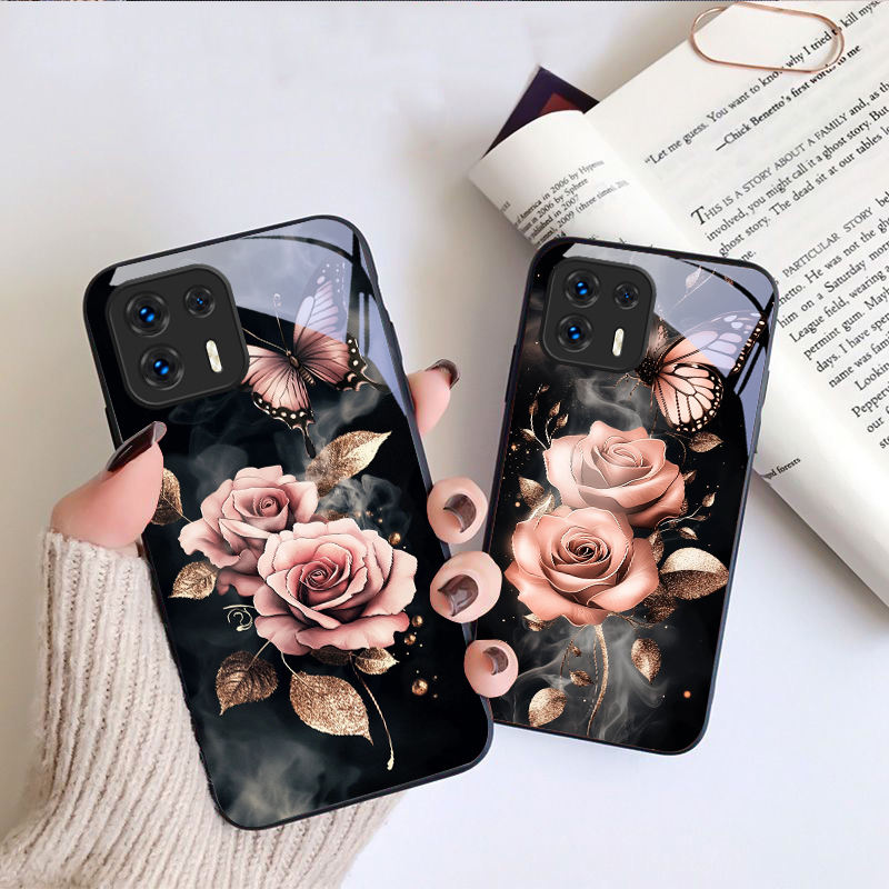 Butterfly Love Pink Rose For M - đánh giá và giá Phone Cases For Motorola