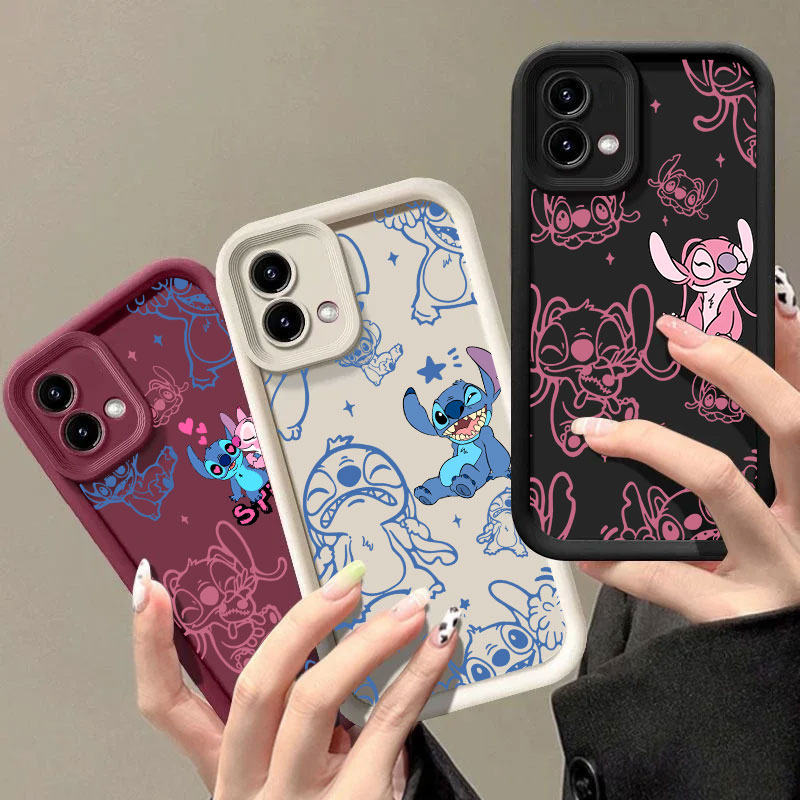 Stitch and Angel Cartoon Phone - đánh giá và giá Phone Cases For Motorola