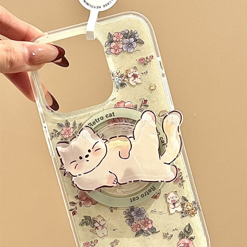 Korean Cute Kitty For Magsafe  - đánh giá và giá Phone Cases Quirky