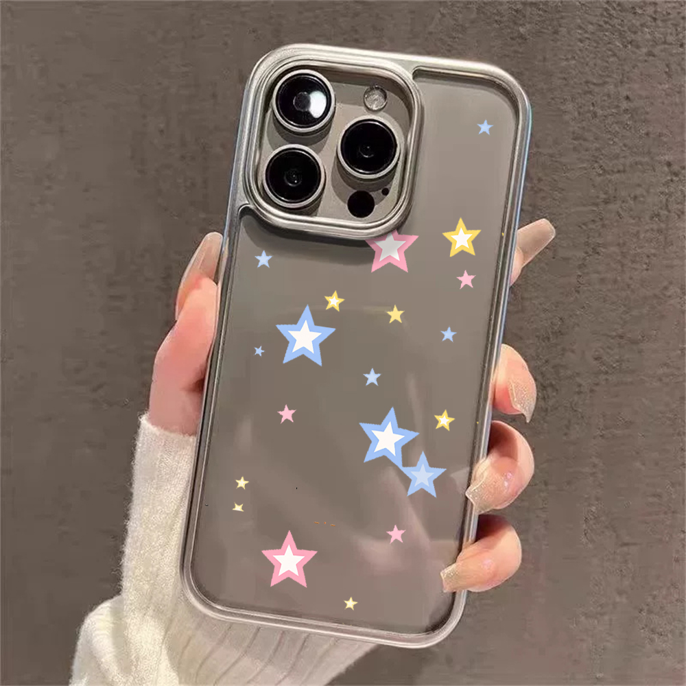 Y2K Stars Fashion Clear Cases  - đánh giá và giá Phone Cases Xr