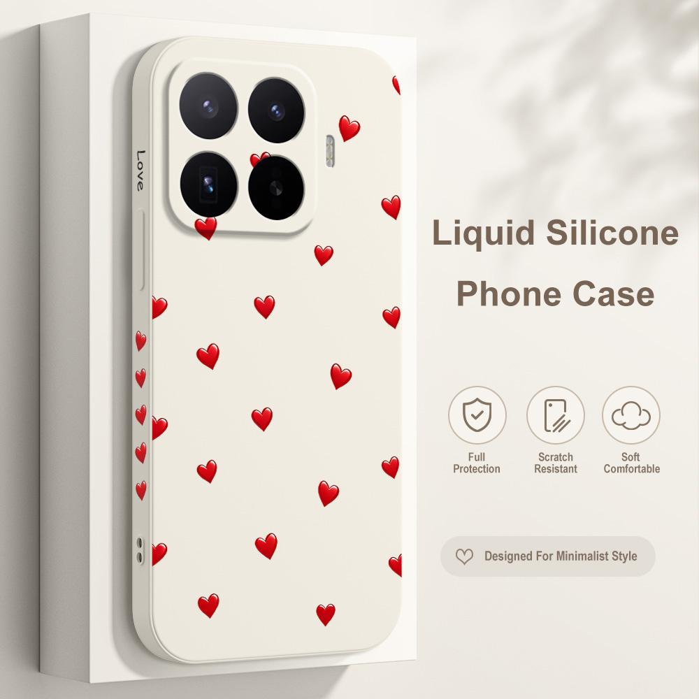 Crimson Heart Phone Case For X - đánh giá và giá Phone Cases Xiaomi 15T