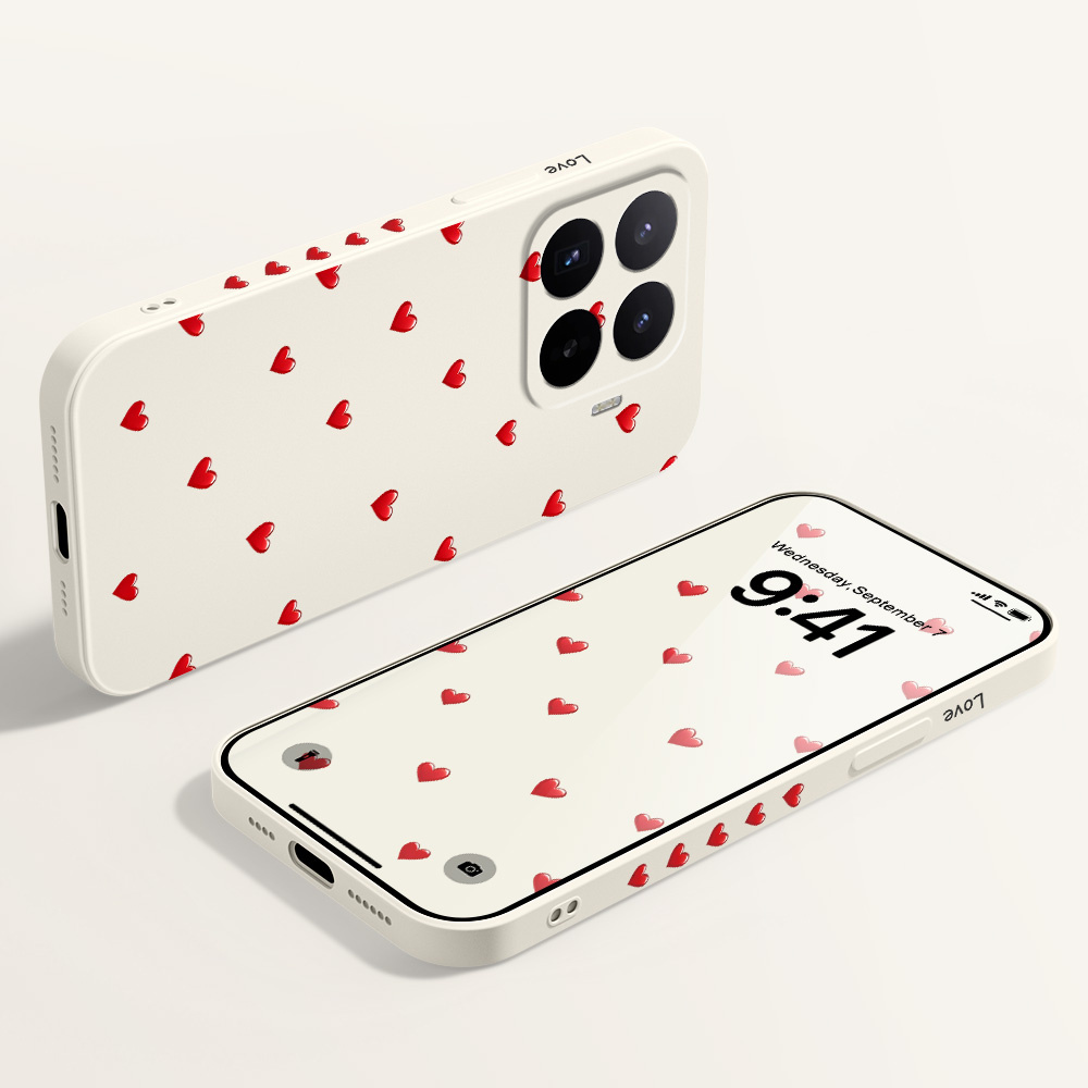 Crimson Heart Phone Case For X - đánh giá và giá Phone Cases Xiaomi 15T