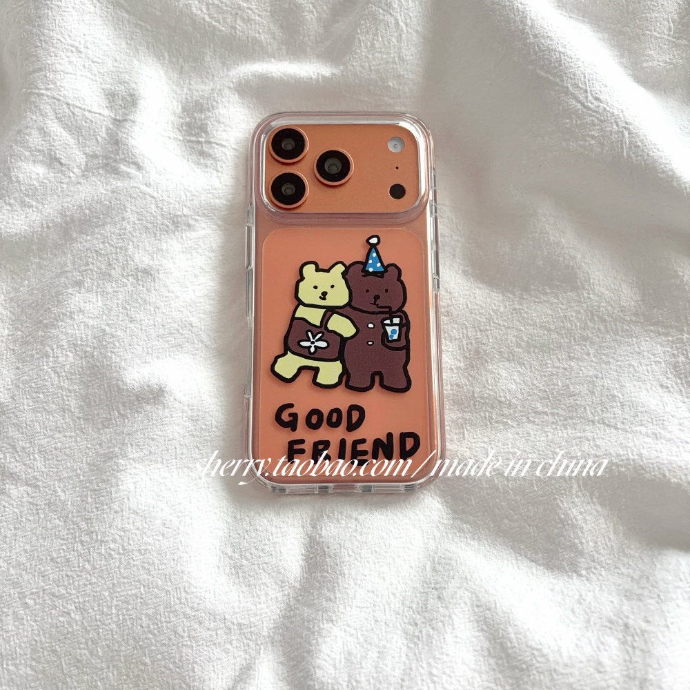 Korean Ins Cute Yellow & Brown - đánh giá và giá Phone Cases Yellow