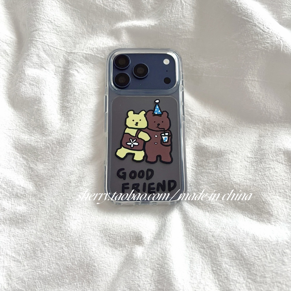 Korean Ins Cute Yellow & Brown - đánh giá và giá Phone Cases Yellow