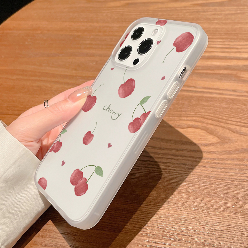 Cherry Phone Case Frosted For  - đánh giá và giá Phone Cases Iphone 17