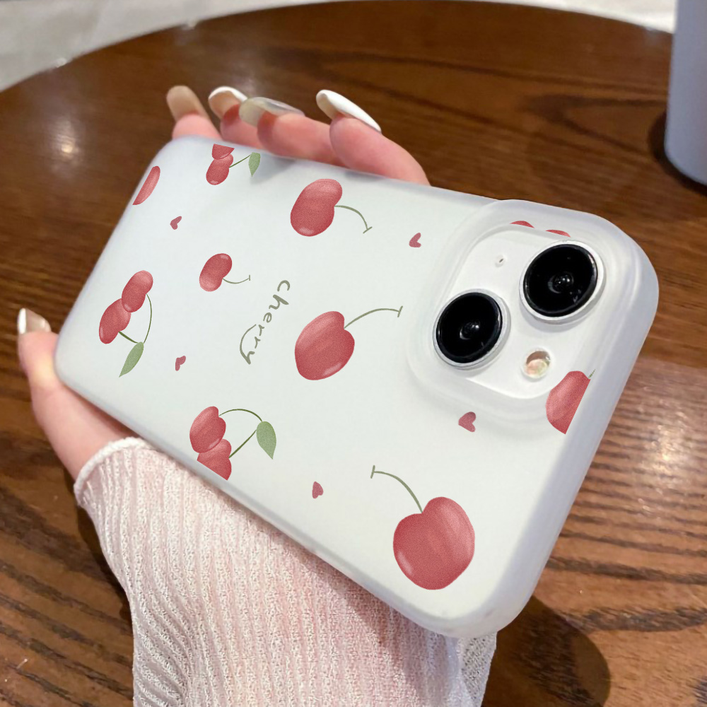Cherry Phone Case Frosted For  - đánh giá và giá Phone Cases Iphone 17