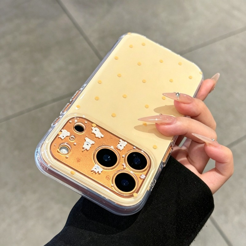 Fashion Cute Yellow Polka Dot  - đánh giá và giá Phone Cases Yellow